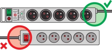BRENNENSTUHL 5G полоса защиты от перенапряжения 13.500A CABLE 2.5m 10687276753