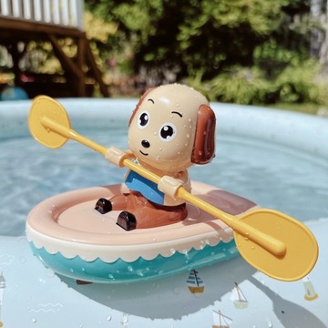 ЗАВОДНАЯ ИГРУШКА ДЛЯ ВАННЫ КОРАБЛЯ ВУПИ ЗАВОДНАЯ ИГРУШКА