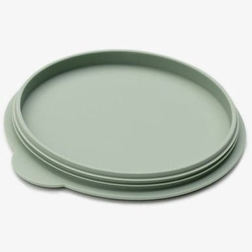 EZPZ силиконовая мини-миска зеленая + крышка