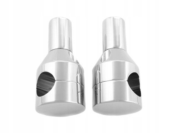 MOCOWANIA UCHWYTY RISERY KIEROWNICY 25,4MM CHROM
