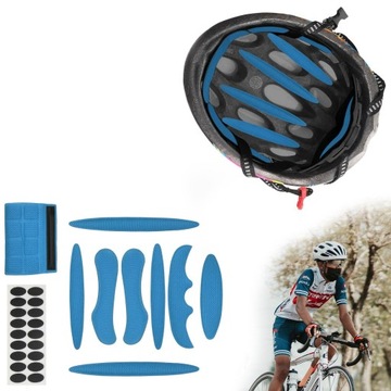 54 шт., сменный набор подкладок для универсального велосипедного шлема