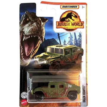 MATCHBOX JURASSIC WORLD INGEN HUMVEE