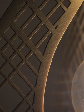 Deku - Balladyna Белый деревянный подвесной светильник