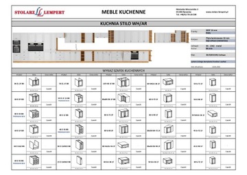 Мебель Кухонные шкафы в скандинавском стиле Stilo