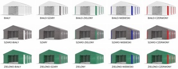 Namioty Budowlane 3x6m Solidne DAS 240 SF