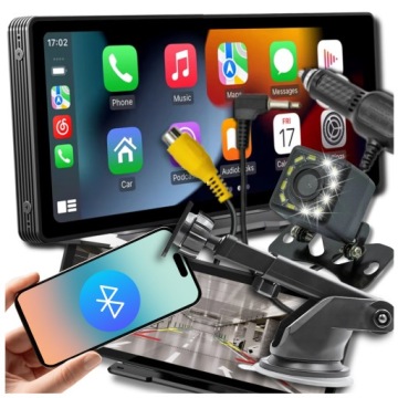 Rádio Multimediální Stanice Monitor Android Auto Apple Carplay Dvr Kamera