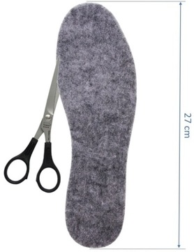 Стельки для обуви из фетра, толстый фетр, 6 мм, размер 41