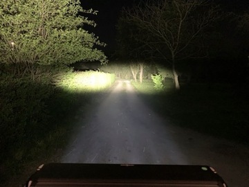 ДОРОЖНЫЙ ГАЛОГЕННЫЙ РЕМЕНЬ С 6 СВЕТОДИОДАМИ ДАЛЬНЕГО РАССТОЯНИЯ