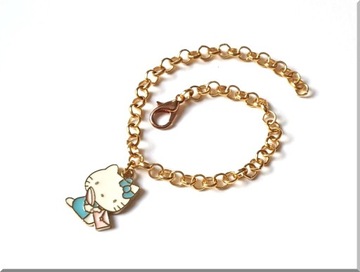 BRANSOLETKA Z ŁAŃCUSZKA HELLO KITTY 021