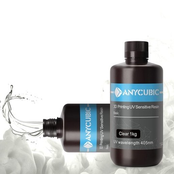 ANYCUBIC UV СМОЛА 1 Л. ПРОЗРАЧНАЯ ПРОЗРАЧНАЯ