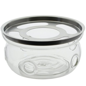 PODGRZEWACZ SZKLANY POD DZBANEK CZAJNIK NA ŚWIECZKI tealight