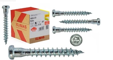 WKRĘTY CIESIELSKIE DO ŁĄCZNIKÓW 5X50 TORX 100szt