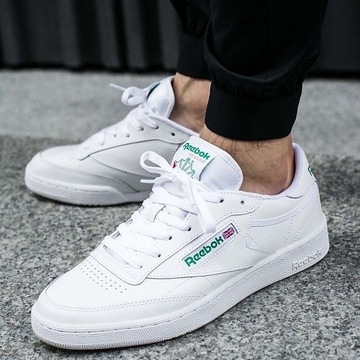 Reebok Club C białe skórzane buty sportowe AR0456 36.5