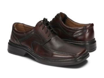 МУЖСКАЯ ОБУВЬ ТУФЛИ ИЗ НАТУРАЛЬНОЙ КОЖИ 126 КОРИЧНЕВЫЙ 39