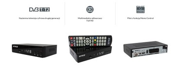 Декодер наземного телевидения DVB-T2/HEVC MAXX