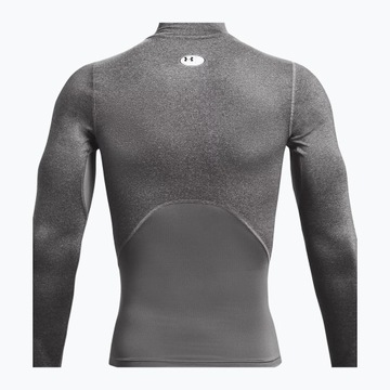 Longsleeve treningowy męski Under Armour Ua Hg Armour Comp Mock szary XL