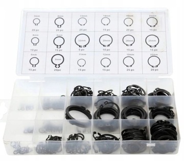 НАРУЖНЫЕ КОЛЬЦА СЕГЕРА 300 ШТ. СОРТЕР