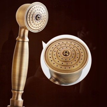 ДУШЕВОЙ НАБОР ЛАТУННЫЙ РЕТРО С РАДУГОЙ