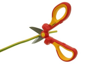 Ножницы изолированные для кабеля 160 мм / 1000В / Кусачки для электриков