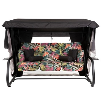 448546 Huśtawka ogrodowa Venezia Lux Black Edition G052-23IB PATIO