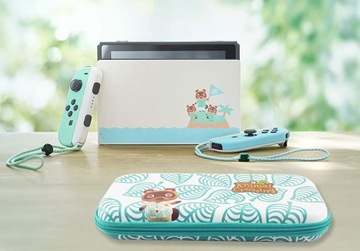 КРЫШКА-ЧЕХОЛ ДЛЯ NINTENDO SWITCH ANIMAL CROSSING HAC-001-01