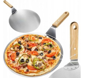 ŁOPATA DO PIZZY CHLEBA BLACHA SZUFLA ŁOPATKA TACA DUŻA SOLIDNA