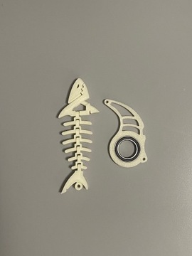 Брелок KEYRAMBIT KEYSPINNER karambit spinner СВЕТИТСЯ В ТЕМНОТЕ