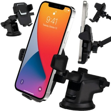 UCHWYT DO SAMOCHODU NA TELEFON SZYBĘ KOKPIT DESKĘ SAMOCHODOWY HOLDER MOCNY