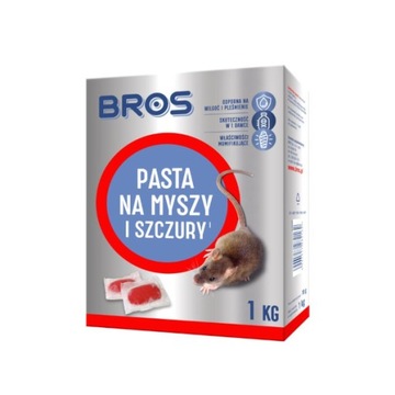 BROS Pasta Na Myszy i Szczury 1kg