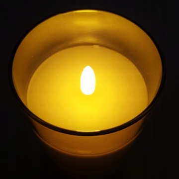 СВЕЧА СВЕЧА СВЕТОДИОД СТЕКЛО СТЕКЛО СВЕЧА ПЛАМЯ ЭФФЕКТ ПЛАМЕНИ НА БАТАРЕЕ