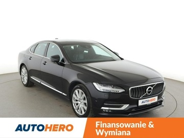 Volvo S90 II Sedan 2.0 D5 235KM 2016 Volvo S90 4x4 automat inscripsion el fotele skóra, zdjęcie 9
