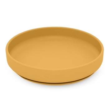 Petite&Mars Silikonowy talerzyk z przyssawką Ochre