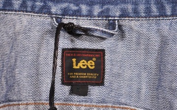 LEE kurtka BLUE jeans SLIM RIDER _ S