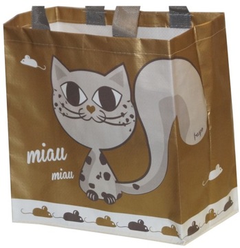 TORBY mini KIT KAT torebki KOT z kotkiem MIX KOLOR