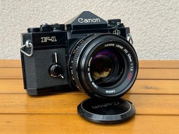 Canon F1 + Canon 50mm 1.2 S.S.C Limited Montreal 1976 MEGA STAN