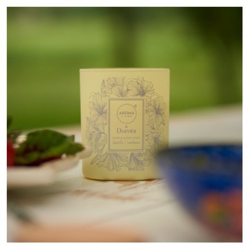 СВЕЧА ДОРОТА ШЕЛЬГОВСКА БАЗИЛИК ВЕРБЕНА СВЕЧА