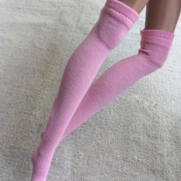 1 para Solid Color 1/6 Doll Stocking dla Blyth Momoko OB Azone Barbies