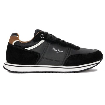 Sneakersy Pepe Jeans buty PMS30883 999 black r.44