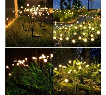 СОЛНЕЧНАЯ САДОВАЯ ЛАМПА Дерево Одуванчик СВЕТОДИОДНЫЙ ФЕЙЕРВЕРК