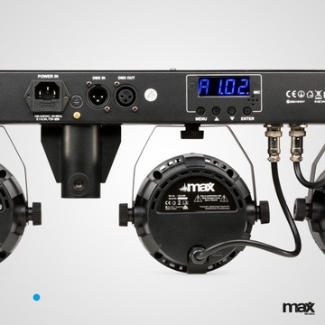 Комплект освещения PARTYBAR11 4x 20 Вт COB DMX