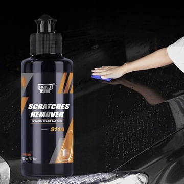 Средство для удаления царапин на автомобиле Ремонт кузова