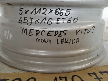 DISK MERCEDES VITO VIANO 6,5J ET60 16