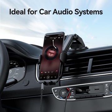 Кабель Mini Jack 3,5 AUX, 4 контакта TRRS, наушники, микрофон, 1,5 м