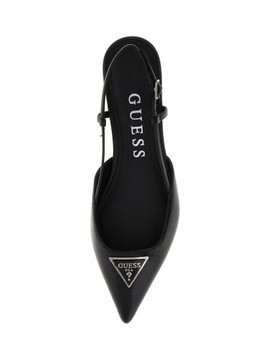 Czółenko damskie GUESS FLPJES LEA05 BLACK - 39, Czarny