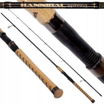 WĘDKA SPIN HOKKAIDO HANNIBAL 2,10M SPINNING CARBON