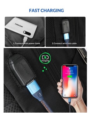 Пожизненная гарантия. RFID-рюкзак с защитой от кражи. Мужской рюкзак для ноутбука с диагональю 15,6 дюйма.