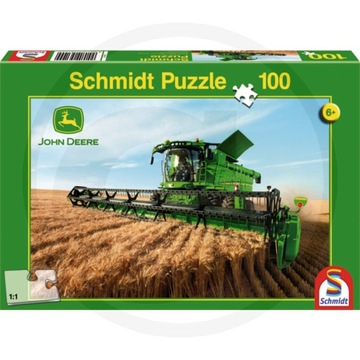 Schmidt Puzzle John Deere kombajn 100 elementów