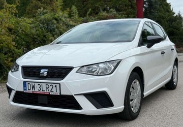 Seat Ibiza V Hatchback 5d Facelifting 1.0 MPI 80KM 2021 Seat Ibiza 1WL Salon PL FV23 Dotyk Czujniki CarPlay AndroidAuto Benzyna