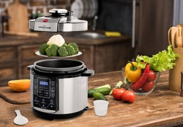 СКОРОВАРКА ELDOM SW500 5л PERFECT COOK 14 ПРОГРАММ СЕНСОРНАЯ ПАНЕЛЬ УПРАВЛЕНИЯ