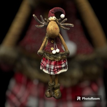 РОЖДЕСТВЕНСКАЯ ПАРА ОЛЕНЕЙ фигурка ТЕЛЕСКОПЫ 45-70см ОЛЕНЬ РОЖДЕСТВЕНСКИЙ ОЛЕНЬ